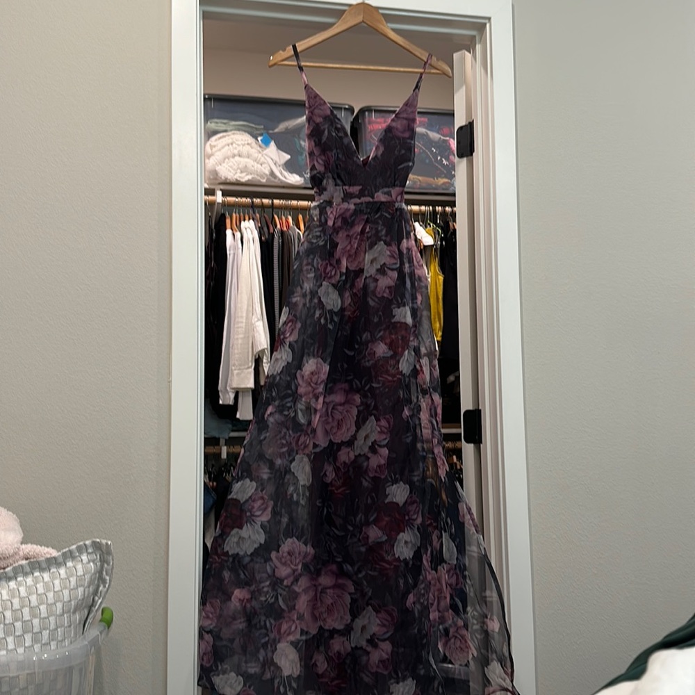 NWOT - floral gown